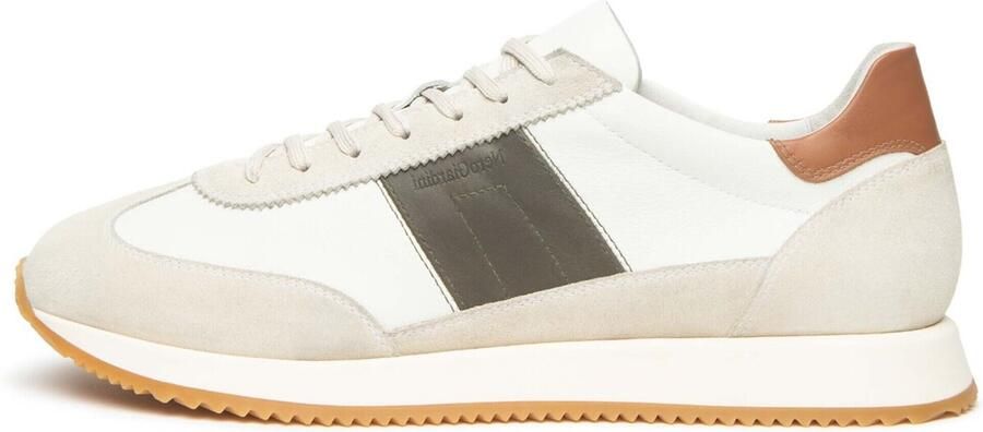 NeroGiardini Lage Sneakers Velour Dollarino Sauvage Oliva Armenia Cogn