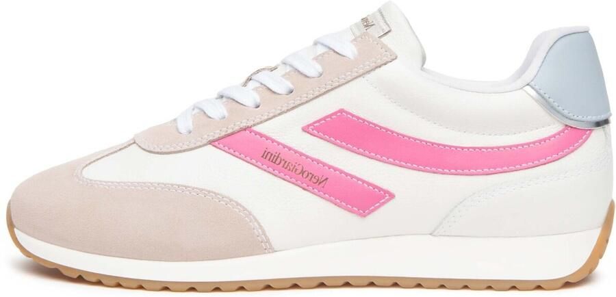 NeroGiardini Lage Sneakers Velour Femme Dollarino Nappa Pandora Ibis P - Foto 2