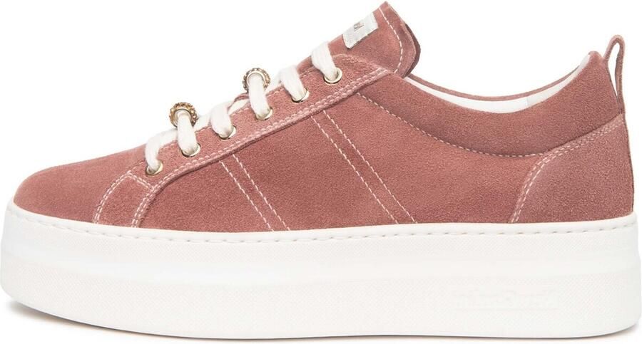NeroGiardini Sneaker Velour Rosa Pu.Monod.Fiumara L18 Fashion Wear Vrouwen - Foto 4