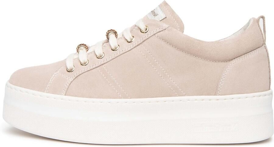 NeroGiardini Lage Sneakers Velour Pu.Monod.Fiumara L18 - Foto 4