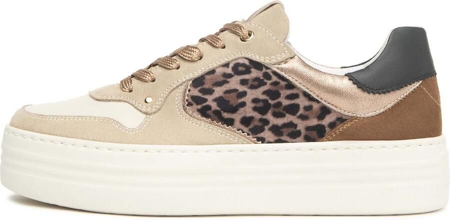 NeroGiardini Sneakers Velor Velvet Milk 1039 T.Pluvia Dis.1348 Be Lunar Streetwear Vrouwen - Foto 4
