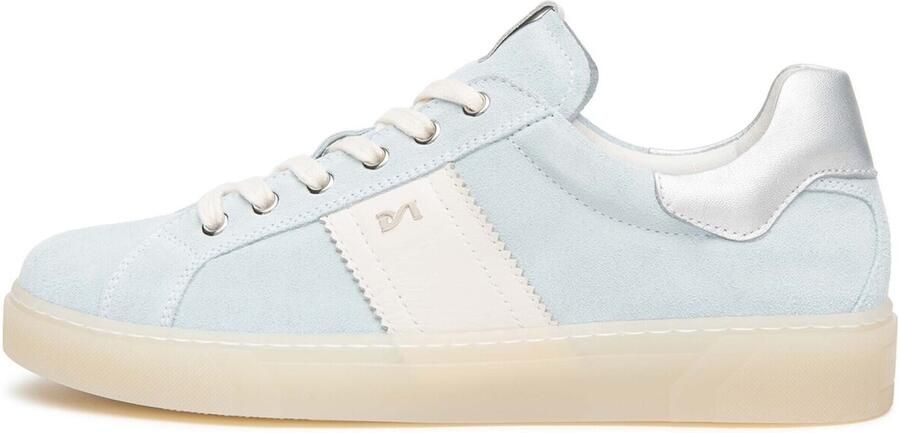 NeroGiardini Lage Sneakers Velour Velvet Osso 0100 Etoile Tr Malaga 1 - Foto 3