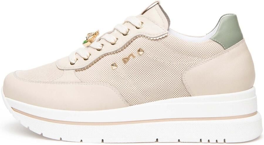 NeroGiardini Lage Sneakers Sport Zapatillas Mujer Modèle Deportivo Cordones Velvet - Foto 4