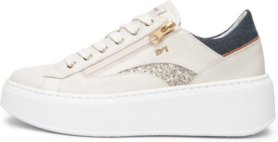 NeroGiardini Lage Sneakers Velvet Osso 0100 T.Glitter Gr.910 625 T.Tinto Jean - Foto 2