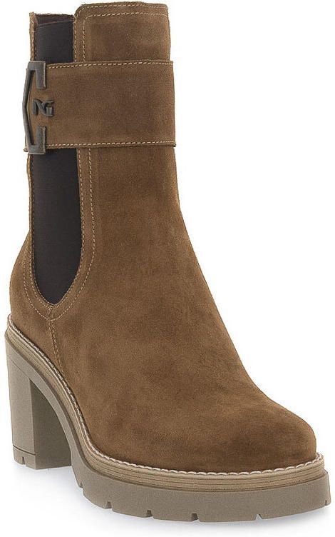 NeroGiardini Low Boots NERO GIARDINI 339 VELOUR MALTO