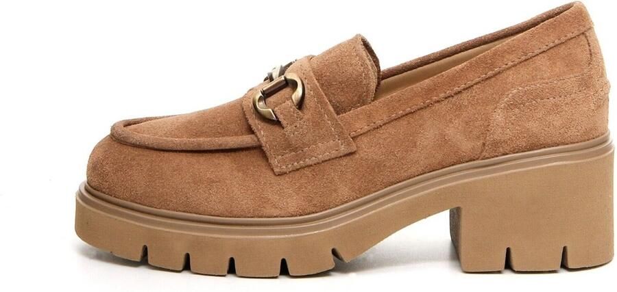 NeroGiardini Elegante Schoen Velour Eva Urban Taupe 6 Fashion Wear Vrouwen - Foto 2
