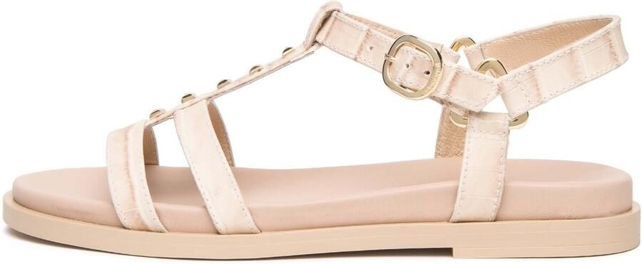 NeroGiardini Platte sandalen Dakar Tr Terralba 7956 Nat