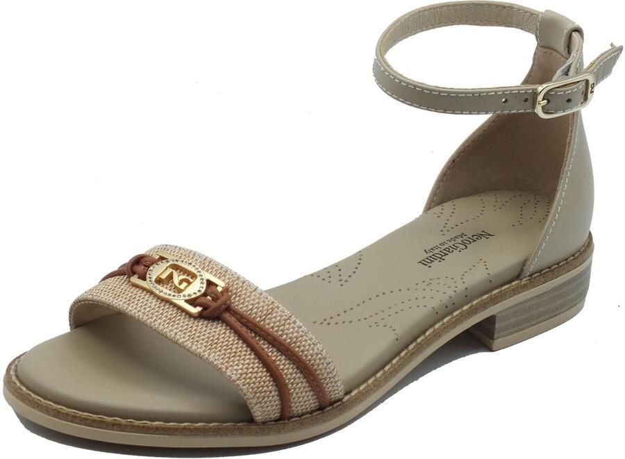 NeroGiardini Sandalen T.Paglia Fresh 01 S Tamigi Lino Tr Bevagna 592 Bei Fashion Wear Vrouwen - Foto 3