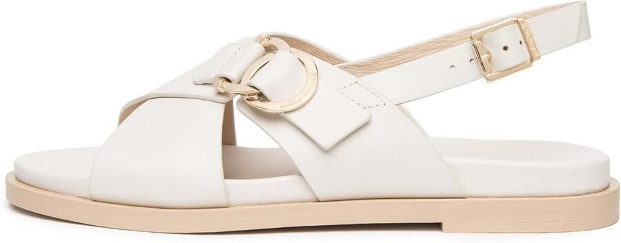 NeroGiardini Platte sandalen Sparta Tr Terralba 7956 Nat - Foto 2