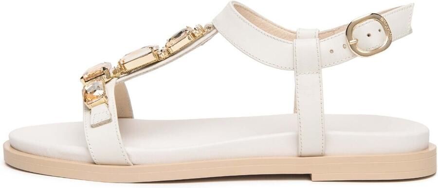 NeroGiardini Platte sandalen Sparta Tr Terralba 7956 Nat