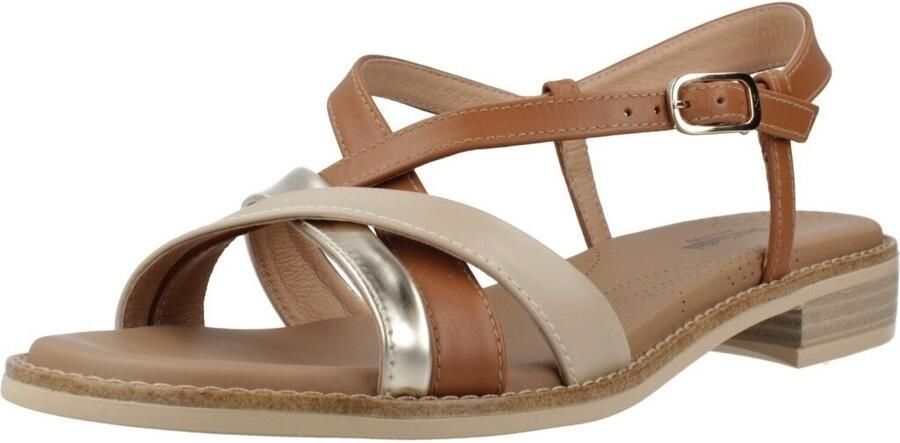 Nero Giardini E615890D Platte sandalenDames Sandalen Wit beige - Foto 4