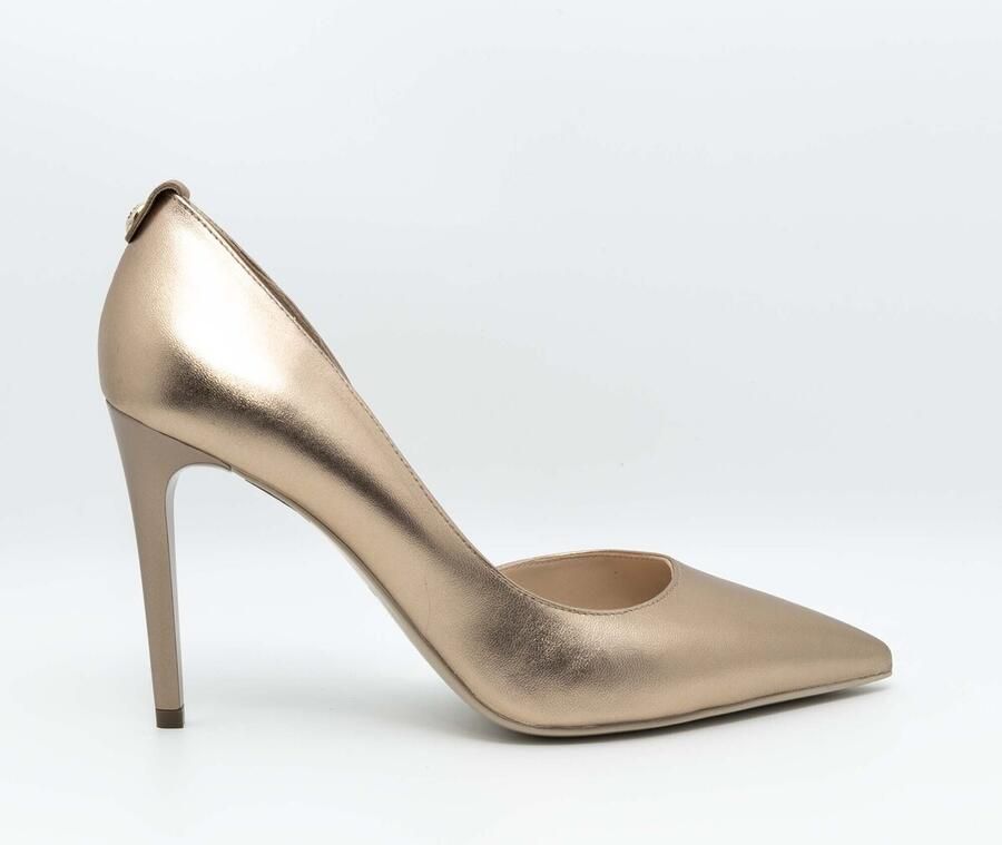 NeroGiardini Gouden Gelamineerde Pompen Streetwear Vrouwen - Foto 3