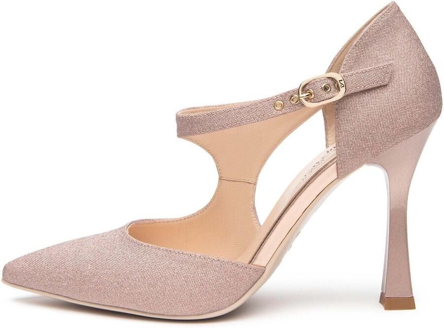 NeroGiardini Schoenen Met Hak T.Microglitter Tpu Metz Missi Natur Fashion Wear Vrouwen - Foto 3