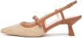 NeroGiardini Pumps T.Paglia Fresh 01 S Armenia Cognac Tpu Cleto Natu - Roze