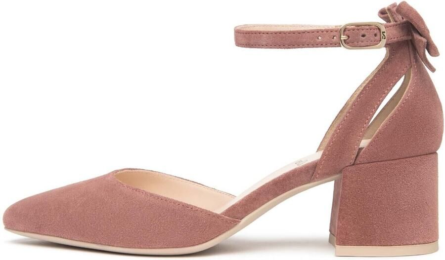 NeroGiardini Hoge Hakken Velour Rosa Tpu Tenna Naturale Fashion Wear Vrouwen - Foto 3
