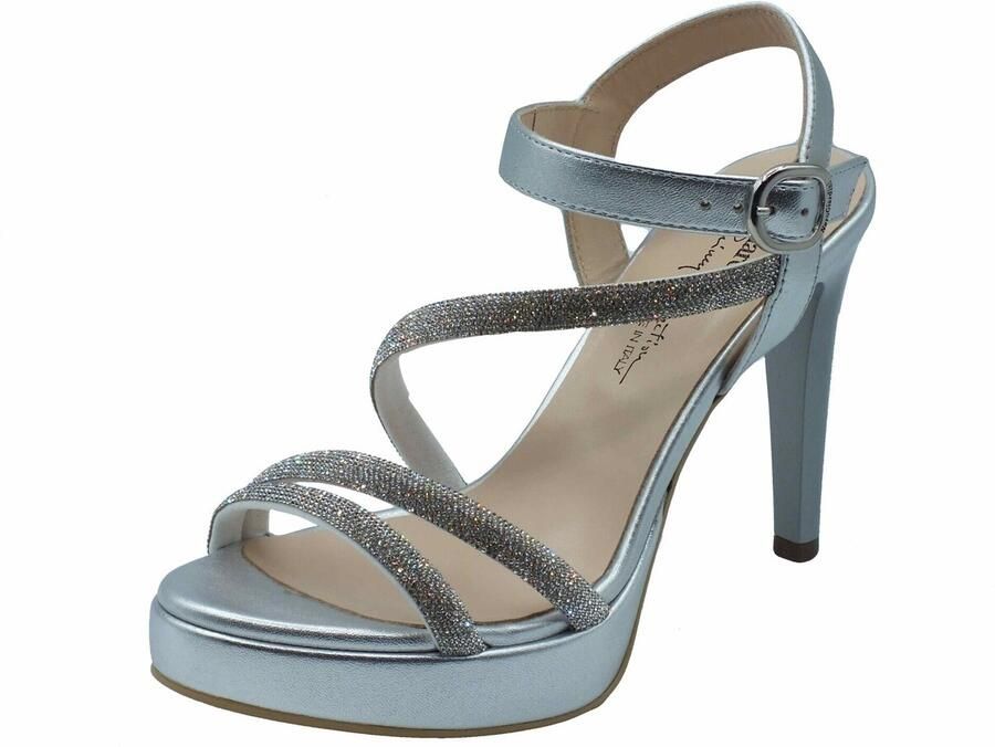 NeroGiardini Sandalen met hakken Laminato Battis.Tpu Lauria 82 Poli.8175 Plato' Ric - Foto 7