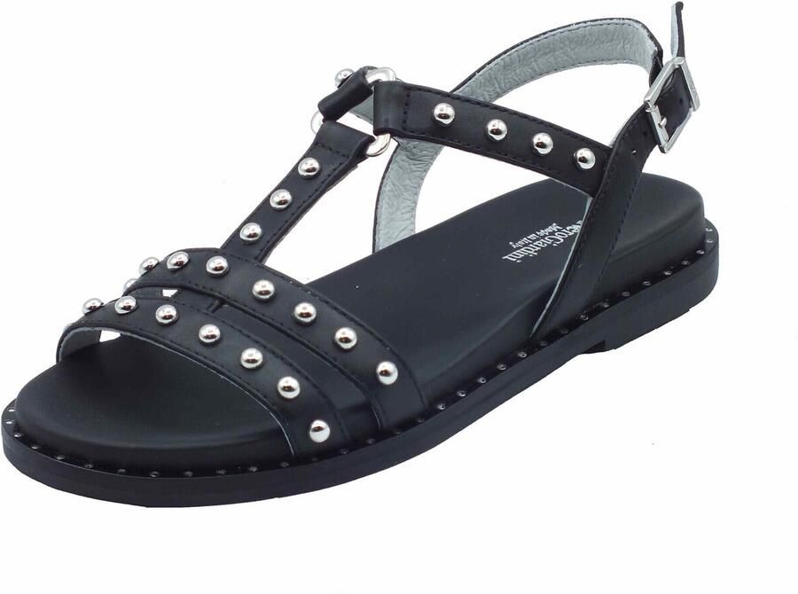 Nerogiardini Studded Leren Sandalen Made in Italy - Foto 3