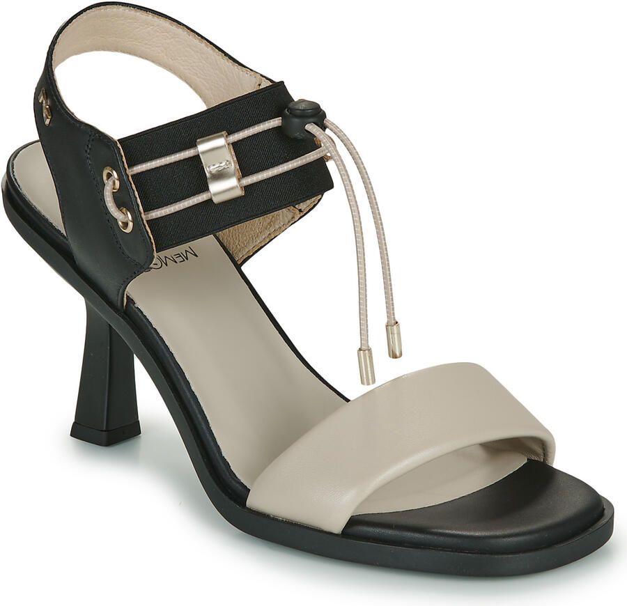NeroGiardini Sandalen Nappa Pandora Tamigi Nero T.Brill Platino 6074 Ela Fashion Wear Vrouwen - Foto 3