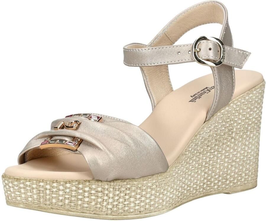 NeroGiardini Sandalen met sleehak Etoile Sand Pu.Monod.Gela L18679