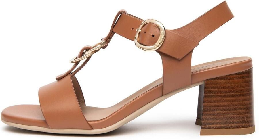 NeroGiardini Sandalen met hakken Armenia Cognac Tpu Lozza Fen Natura - Foto 2