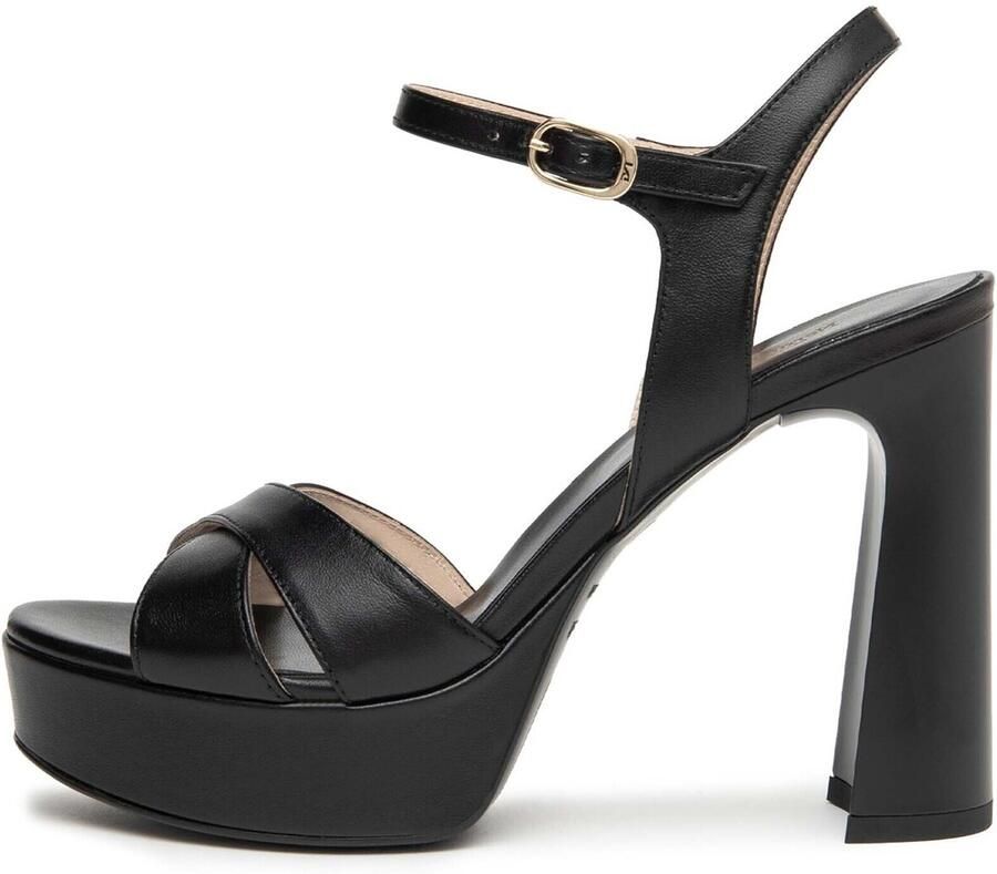 NeroGiardini Sandalen met hakken Nappa Pandora Battis.Tpu Latene 62 Poli.Laten - Foto 2