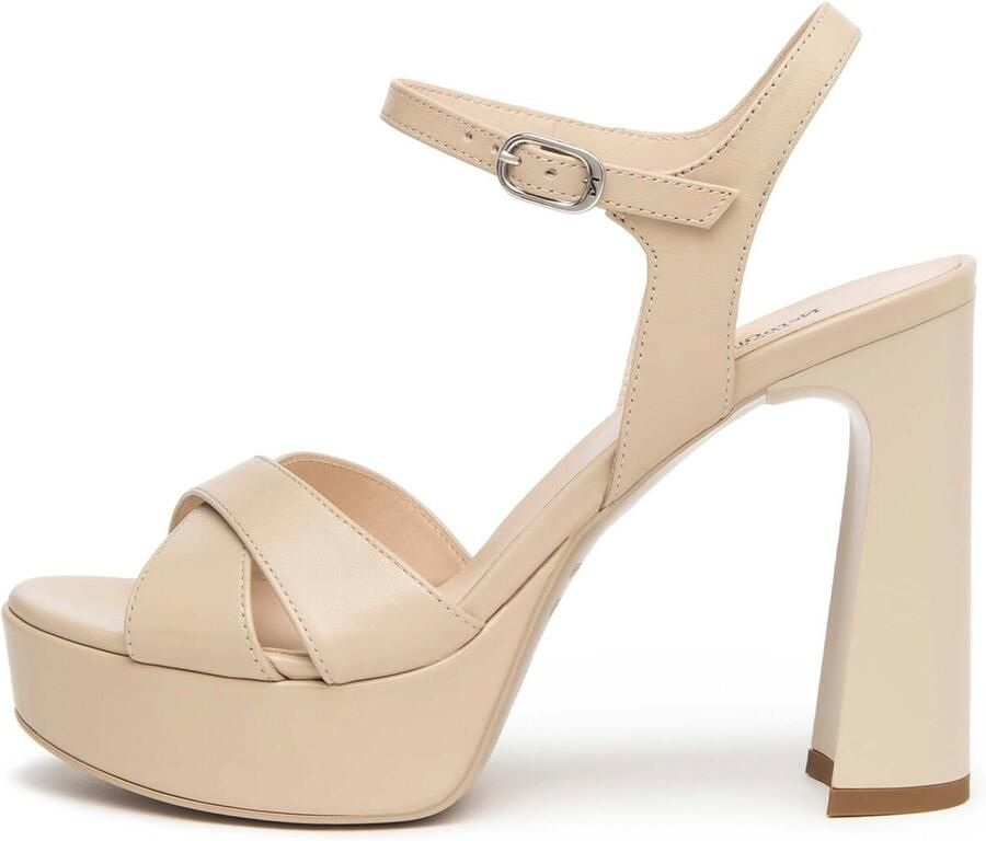 NeroGiardini Sandalen met hakken Nappa Pandora Battis.Tpu Latene 62 Poli.Latene Pla