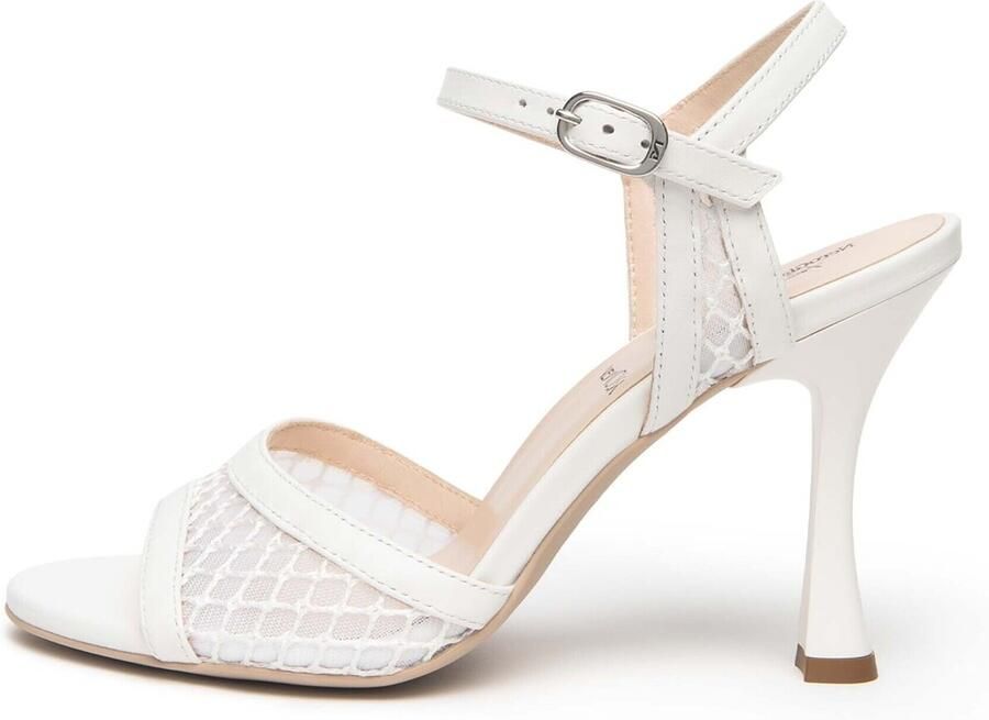 NeroGiardini Sandalen met hakken Nappa Pandora T.Palladium Net Bian Tpu Emma Egizia