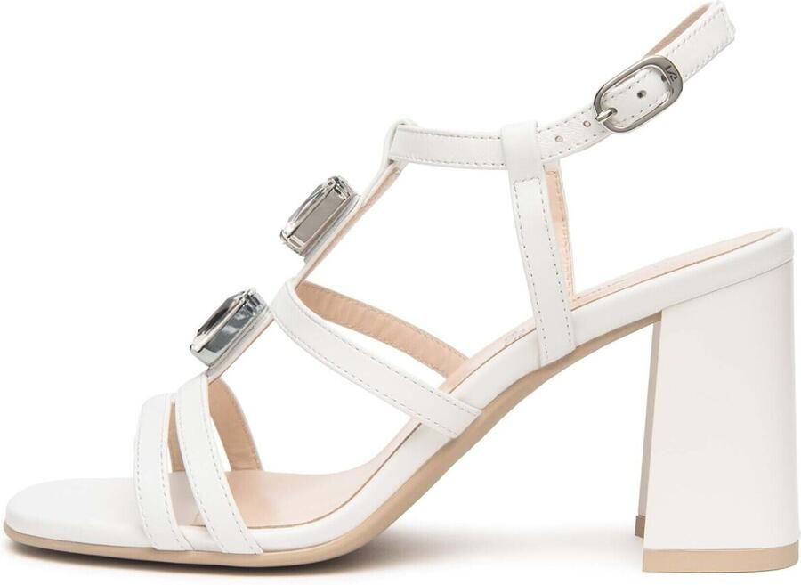 NeroGiardini Sandaal Nappa Pandora Tpu Link Fen Natural Abs Hak 1499 Fashion Wear Vrouwen - Foto 2