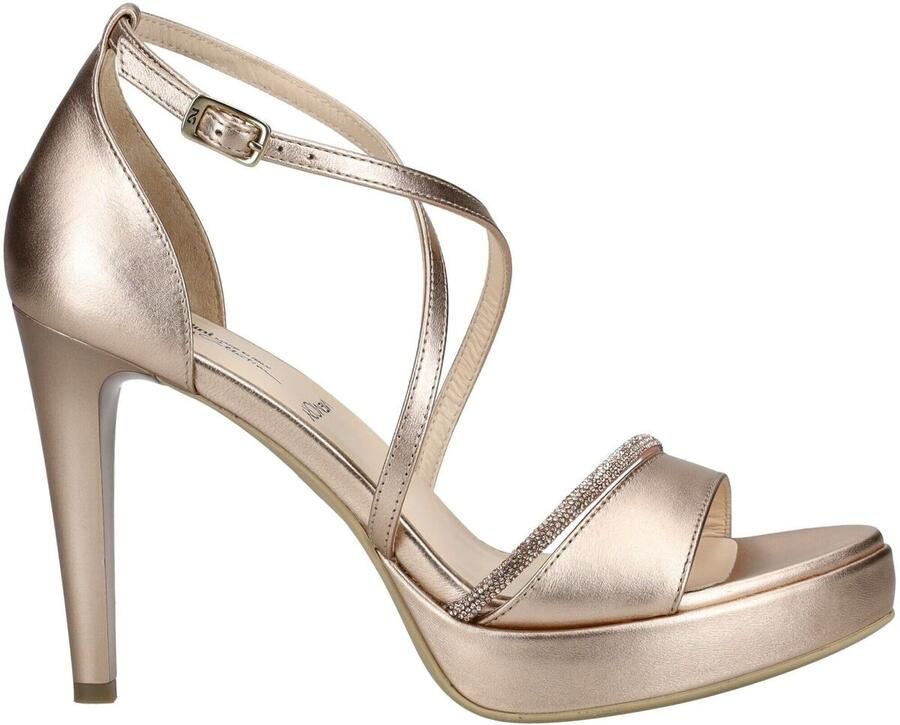 NeroGiardini Sandalen met hakken Nettuno Battis.Tpu Lauria 82 Poli.8175 Plato' Ric