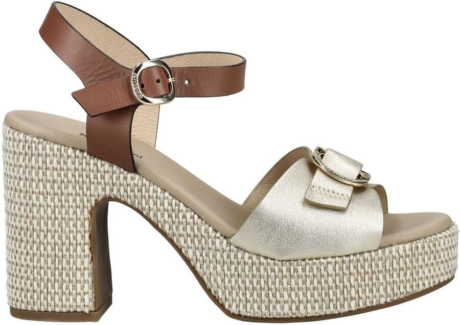 NeroGiardini Sandaletten Etoile Sand Armenia Leer Pu.Monod.Meda Beige Fashion Wear Vrouwen - Foto 2