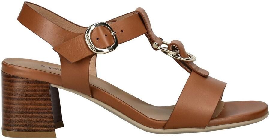 NeroGiardini Sandalen met hakken Armenia Cognac Tpu Lozza Fen Natura
