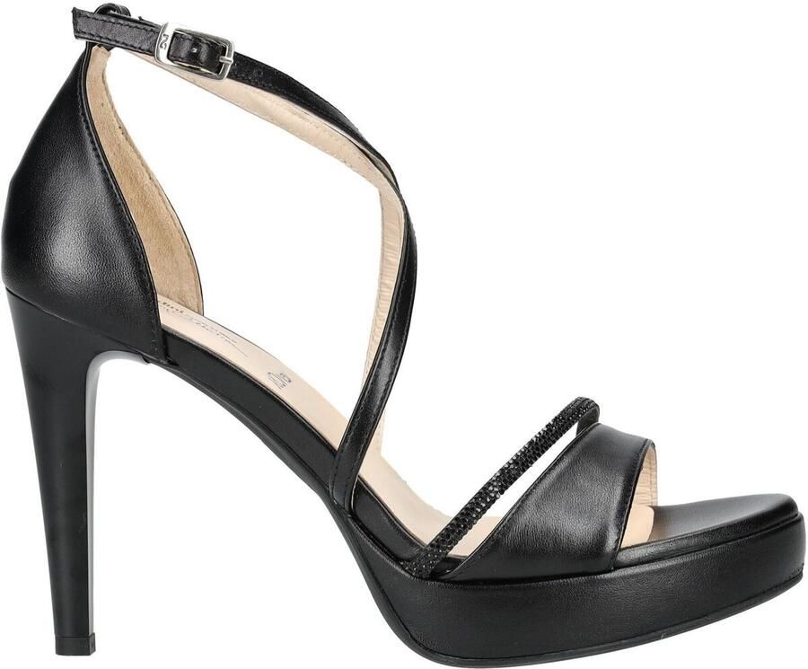NeroGiardini Sandalen met hakken Nappa Pandora Battis.Tpu Lauria 82 Poli.8175 Plato