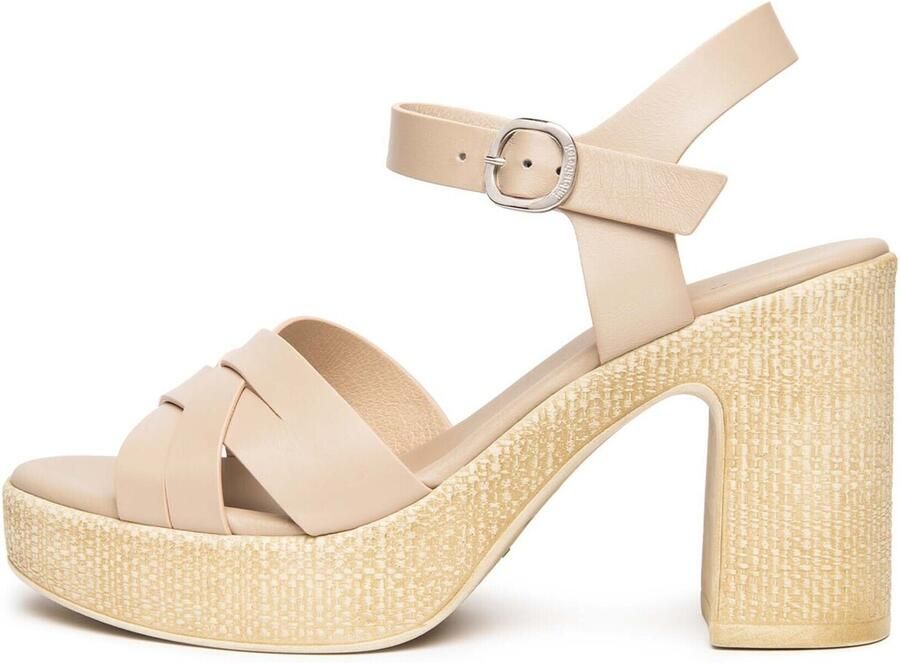 NeroGiardini Sandalen Tamigi Pu.Monod.Meda Beige Fashion Wear Vrouwen - Foto 2