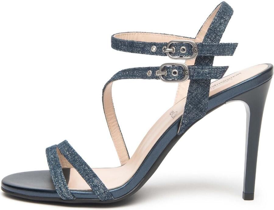 NeroGiardini Sandalen met hakken T.Lino Lurex 06 Tpu Egizia Ner