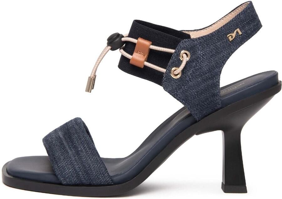 NeroGiardini Sandalen T.Tinto 9 Elastisch Blauw Armenia Cognac Tr Enna Zwart Fashion Wear Vrouwen - Foto 3
