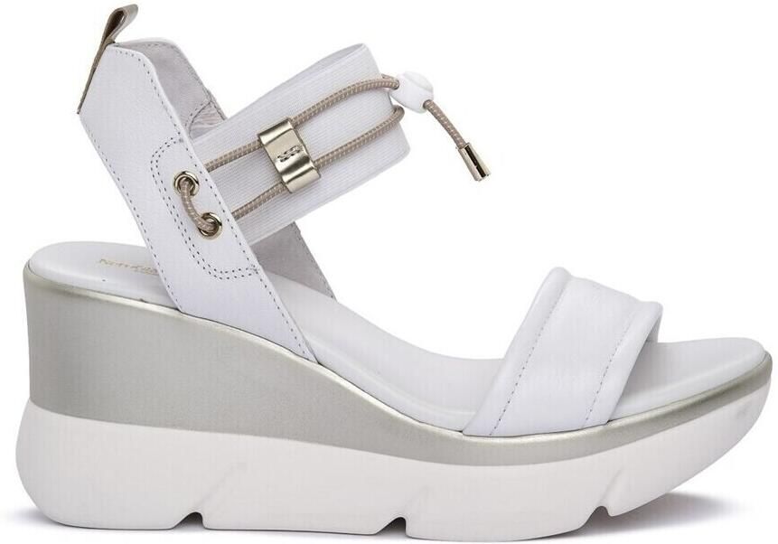 NeroGiardini Sandalen met sleehak NERO GIARDINI 707 CILE BIANCO - Foto 2