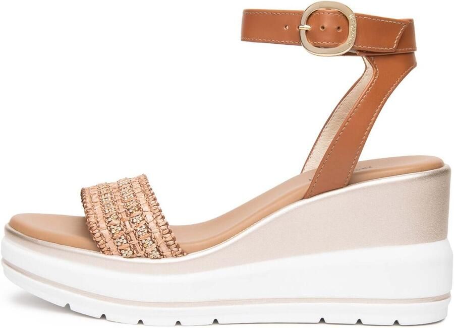 NeroGiardini Sandalen met sleehak Armenia Poli.Ussita 42695 Bi - Foto 2