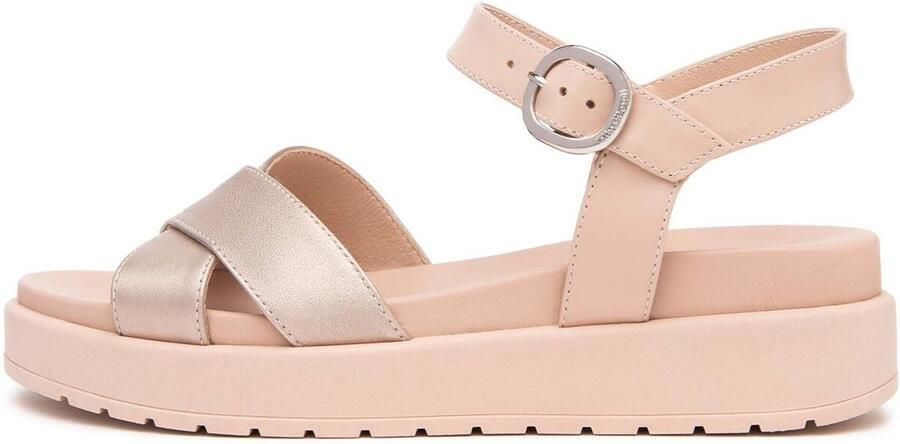 NeroGiardini Sandalen met sleehak Etoile Sand Armenia Cipria Tr Pamplona 9681 003