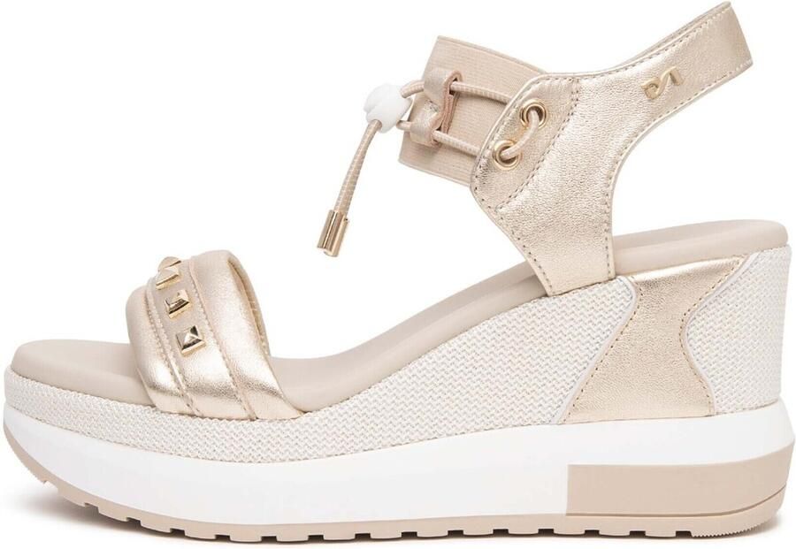 NeroGiardini Sandalen met sleehak Etoile Sand Elastico Chiar Poli.Milena 7854 - Foto 3