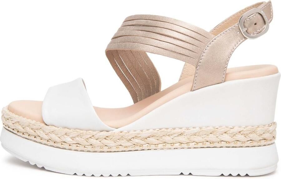 NeroGiardini Sandalen met sleehak Loira Etoile Sand Saturn Pu.Monod.Bagheria 17 - Foto 2