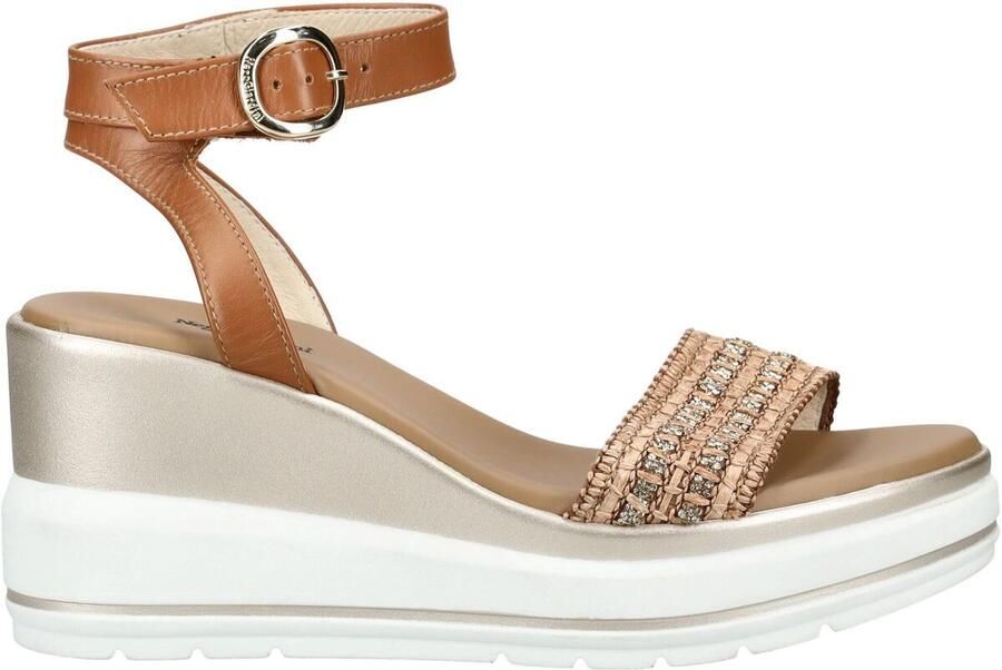 NeroGiardini Sandalen met sleehak Armenia Poli.Ussita 42695 Bi