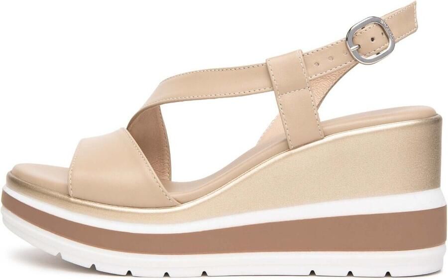 NeroGiardini Sandalen met sleehak NERO GIARDINI 453 TAMIGI LINO - Foto 5