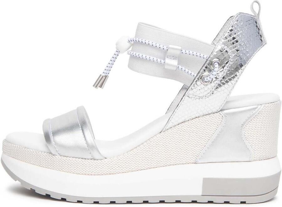 NeroGiardini Nettuno Blade Loira Sandalen Wit Elastisch Wit P Streetwear Vrouwen - Foto 2