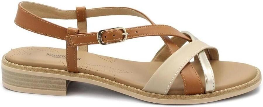 Nero Giardini -Dames cogna caramel sandalen - Foto 2