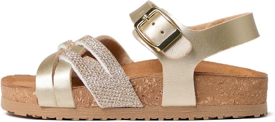 NeroGiardini Sandalen T.Sirocco Metal Beig T.Tiffany Platino 3 Art.257