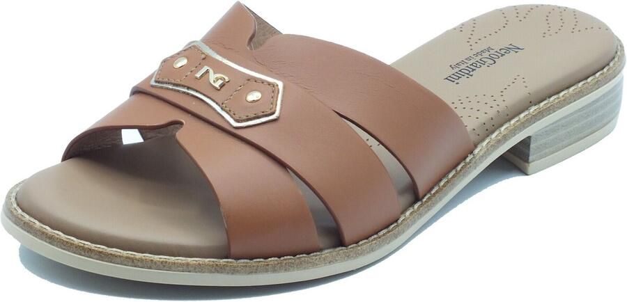 NeroGiardini Slippers Armenia T.Brill Platino 6074 Tr Bevagna 592 Beig Fashion Wear Vrouwen - Foto 3
