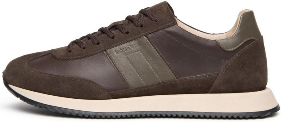 NeroGiardini Sneakers Arold Colo Kenia Caffe' Sauvage Oliva Tr Palermo T
