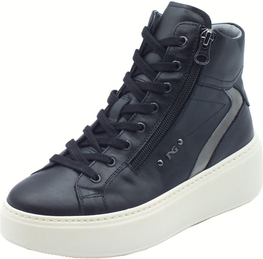 NeroGiardini Sneaker Black Gloves T.Brill Anthracite Pu.Guatemala L17682 Streetwear Vrouwen - Foto 3