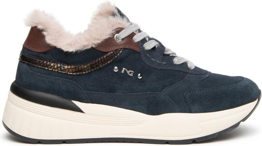 NeroGiardini Sneaker Velour 225 Kenia Bordo' Turandot Potting Soi Pu.Bi Fashion Wear Vrouwen - Foto 2