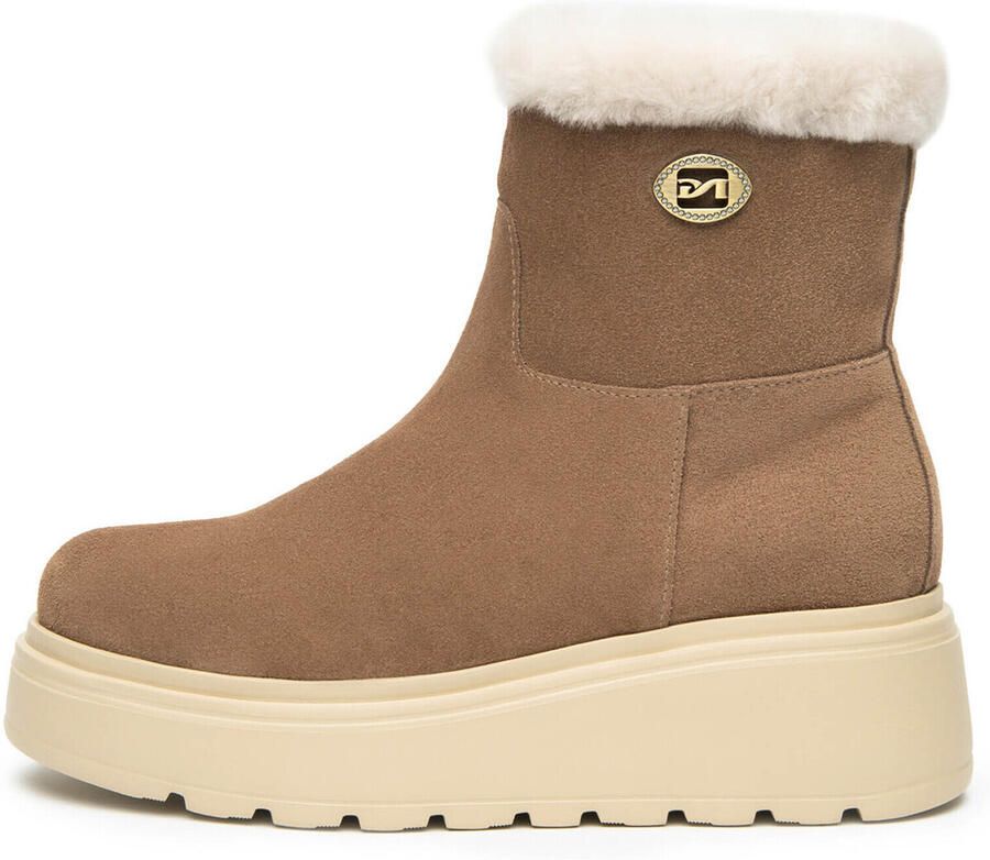 NeroGiardini Snowboots Velour Eva Gorga Panna + Ba